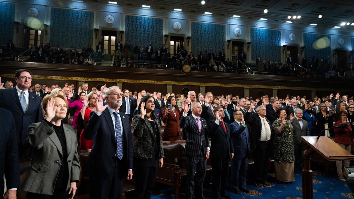 Swearing in