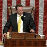 Rep. Burlison presiding over House