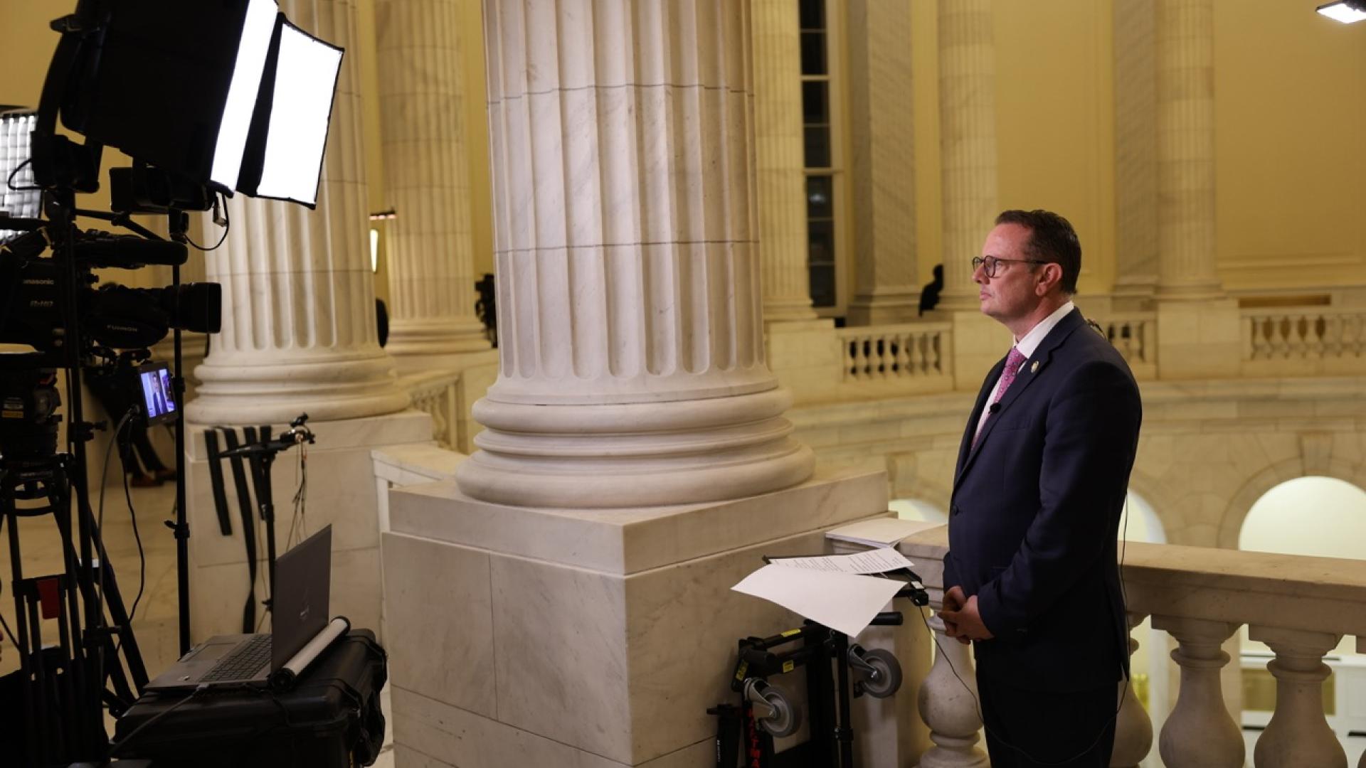 Burlison interview rotunda